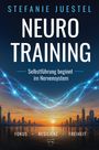 „Stefanie Juestel, Neuro Training. Selbstführung beginnt im Nervensystem. Fokus, Resilienz, Freiheit.“<br>
Stadt an einem Wasser mit Sonnenuntergang und Lichtlinien am Himmel.