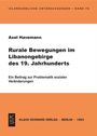 Axel Havemann: Rurale Bewegungen im Libanongebirge im 19. Jh., Buch