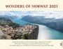 : Panorama Norwegen 2025 Tischkalender, KAL