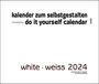 : White - Weiss 2022 - Blanko Gross XL Format, KAL