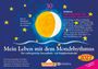 "30 Jahre", "Mein Leben mit dem Mondrhythmus", Illustration mit Mond, Sternen und blauer Nacht, "2027".