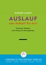 Hanno Lunin: Auslauf, Buch