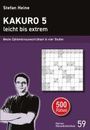 : Kakuro 5 - leicht bis extrem, Buch