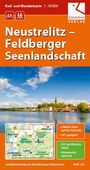 : Rad- und Wanderkarte Neustrelitz - Feldberger Seenlandschaft 1 : 50 000, KRT