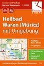 : Klemmer Pocket Rad- und Wanderkarte Heilbad Waren (Müritz) mit Umgebung 1 : 50 000, KRT