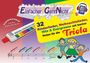 Martin Leuchtner: Einfacher!-Geht-Nicht: 32 Kinderlieder, Weihnachtslieder, Hits & Evergreens mit bunten Noten für die Triola (+Play-Along-Streaming), Buch