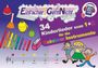 Martin Leuchtner: Einfacher!-Geht-Nicht: 34 Kinderlieder BAND 1+2 für die RAINBOW Instrumente (+Play-Along-Streaming) | LeuWa, Buch