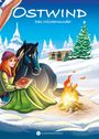 „Ostwind - Das Winterwunder“: Mädchen mit Pferd am Feuer, schneebedeckte Landschaft, geschmückter Weihnachtsbaum und Hütte.