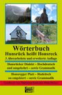 Bernd Bersch: Wörterbuch - Hunsrück heißt Honsreck, Buch