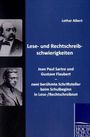 Lothar Albert: Lese- und Rechtschreibschwierigkeiten, Buch