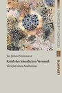 Jan Juhani Steinmann: Kritik der künstlichen Vernunft, Buch