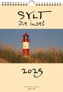 Gernot Westendorf: Sylt-die Insel 2025 A4 Kalender, KAL