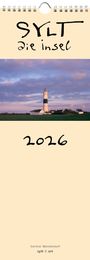 Gernot Westendorf: Sylt-die Insel 2026 Streifenkalender, KAL