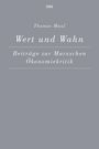 Thomas Maul: Wert und Wahn, Buch