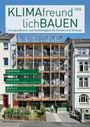 "KLIMAfreundlichBAUEN 2026. Energieeffizienz und Nachhaltigkeit. Mehrfamilienhaus mit Holzfassade und Balkonen."