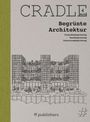 „CRADLE Begrünte Architektur“ steht oben. Eine Zeichnung eines Gebäudes mit Pflanzen. Links ein grüner Streifen.