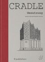 "CRADLE Buch: Umnutzung, Upcycling bestehender Bauten" steht neben einer Architekturzeichnung. "ff publishers" unten.