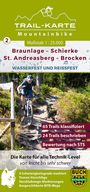 Maximilian Schmidt: MTB Trail-Karte Harz: Braunlage - Schierke - St. Andreasberg - Brocken, KRT