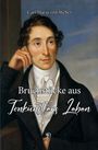 „Carl Maria von Weber“, „Bruchstücke aus Tonkünstlers Leben“. Illustration eines Mannes mit dunklen Locken.