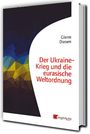 "Der Ukraine-Krieg und die eurasische Weltordnung" von Glenn Diesen. Bunte polygonale Muster zieren den linken Rand.