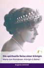 „Die spirituelle Reise einer Königin“, Maria von Rumänien. Königin & Bahá'í. Eugenia Johrend. Profilfoto einer Frau mit Krone.