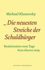 Michael Klonovsky: Die neuesten Streiche der Schuldbürger, Buch