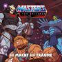 „Masters of the Universe: Die Macht der Träume“. Illustration mit muskulösen Charakteren in actionreicher Pose.