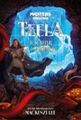„Masters of the Universe: Teela, Tochter von Eternos“ von Mackenzi Lee. Frau mit Schwert in einer Eishöhle, roter Drache.