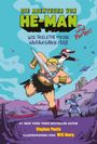 „Die Abenteuer von He-Man: Wie Skeletor meine Hausaufgaben fraß“ steht oben. Illustration: He-Man kämpft mit einem Schwert.