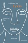 „Geschenke von Eykis“ oben, „Wayne W. Dyer“ links, „Roman“ unten. Illustration eines Gesichts in Linien auf blauem Hintergrund.