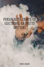 "PERSONALITY TRAITS OF ELECTRONIC CIGARETTE QUITTERS" in schwarzer Schrift. Hand mit E-Zigarette in Rauch.