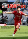 "1966er", Magazin FC Rot-Weiß Erfurt, September 2026. Spieler läuft im roten Trikot, Fans im Hintergrund.