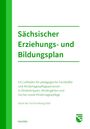"Sächsischer Erziehungs- und Bildungsplan" in grüner Schrift, darunter weitere Beschreibung. Logo unten rechts.