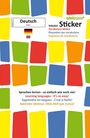 Fischer Henry: mindmemo Vokabel Sticker - Grundwortschatz Deutsch (DaF) / Englisch - 280 Vokabel Aufkleber - Zusammenfassung, Div.