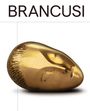 „BRANCUSI“ steht oben. Eine glatte, goldene Skulptur in Eiform mit schlichten Gesichtszügen darunter.