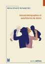 "Autosociobiographies et autothéories de mères" mit einer Illustration einer Frau, die zwei Babys in die Luft hebt.