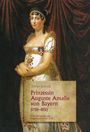 Text: Armin Schroll, Prinzessin Auguste Amalie von Bayern (1788–1851), Eine Biografie aus napoleonischer Zeit. 
Illustration: Frau in edlem Kleid vor rotem Vorhang.
