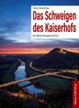 "Tamy Büsching: Das Schweigen des Kaiserhofs. Ein Weserbergland-Krimi. Abendlandschaft mit beleuchtetem Denkmal."
