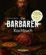 Joran Winterfeld, Das Barbarenk Kochbuch. 60 Rezepte aus wilden Zeiten. Geröstetes Fleisch, Brot, Schälchen mit Essen.