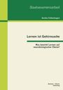 Falkenhagen Annika: Lernen ist Gehirnsache: Was bewirkt Lernen auf neurobiologischer Ebene?, Buch