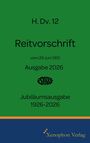 H. Dv. 12 Reitvorschrift 1926, Buch