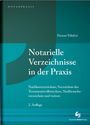 "Notarielle Verzeichnisse in der Praxis" von Damm/Ellefret, 2. Auflage. Blau-grünes Cover, Logo des Deutschen Notar Verlags.