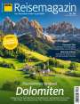: ADAC Reisemagazin 08/21 mit Titelthema Dolomiten, Buch