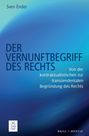 Sven Ender: Der Vernunftbegriff des Rechts, Buch