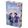 „Breaking the Game“ von Jules Sinclair. Illustration eines Sportlers und einer Frau mit Kamera. "Knoxville Bears"-Abzeichen sichtbar.