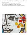 Text: "Kunstvolle Oberflächen des Sozialismus: Wandbilder und Betonformsteine" von Luise Helas und anderen. Unten ein Mosaik.