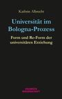 Kathrin Albrecht: Universität im Bologna-Prozess, Buch