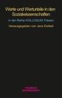 : Werte und Werturteile in den Sozialwissenschaften, Buch