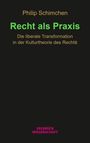 Text: "Philip Schimchen. Recht als Praxis. Die liberale Transformation in der Kulturtheorie des Rechts. Velbrück Wissenschaft."