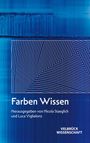 „Farben Wissen“, herausgegeben von Nicola Staeglich und Luca Viglialoro, Velbrück Wissenschaft. Blaue Linienmuster.